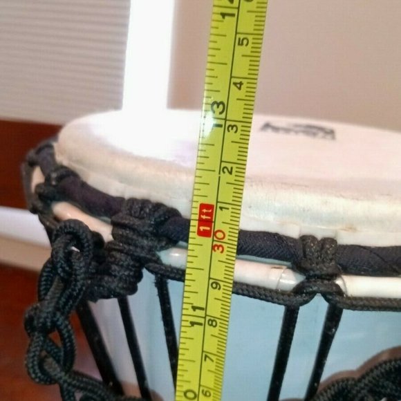 Toca Djembe Percussion Drum 12.5" Tall Drum Circle Band - Picture 4 of 5